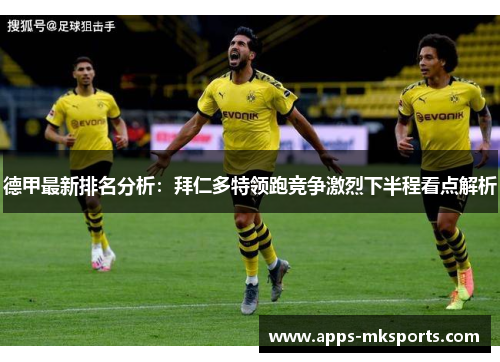 德甲最新排名分析：拜仁多特领跑竞争激烈下半程看点解析